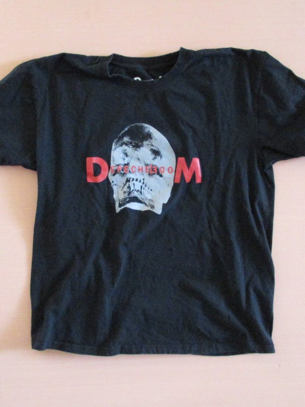 Depeche Mode Memento Mori World Tour 2023 Skull Graphic Tee – Black – XL